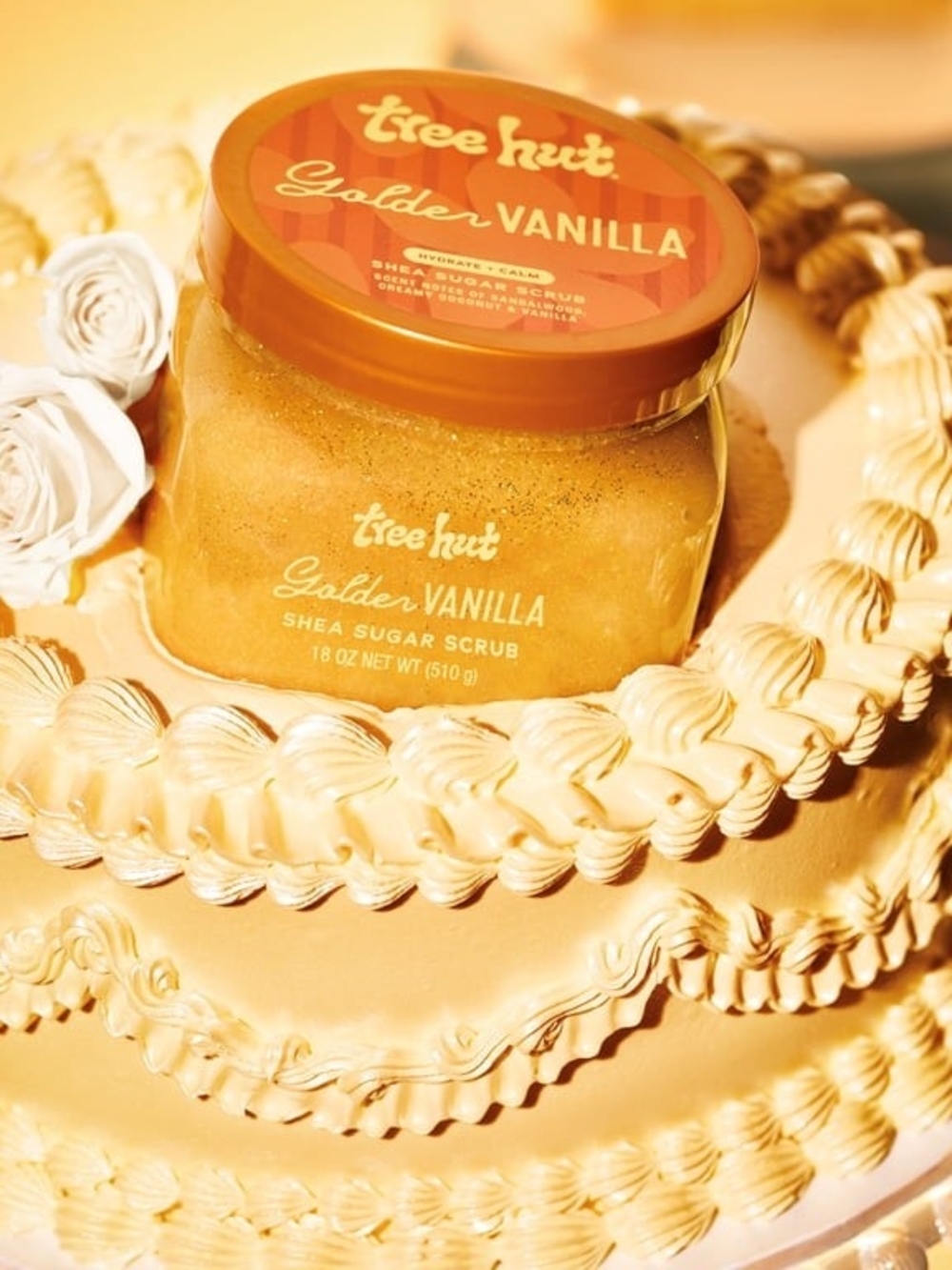 Tree Hut Golden Vanilla Shea Sugar Scrub